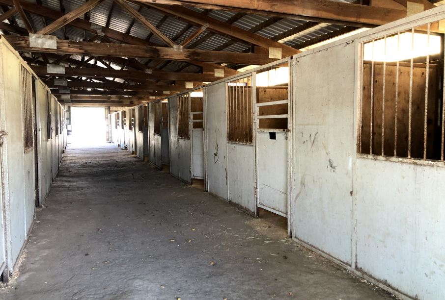 Inside Thompson Barn