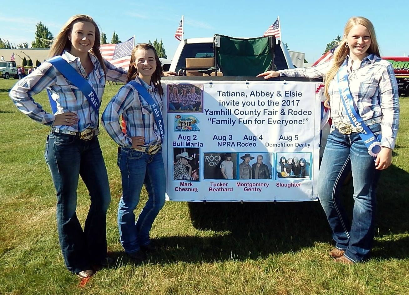 Tatiana, Abbey, and Elsie